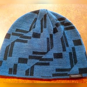 Merrell Wind Mens Beanie Hat Windproof & Wool
